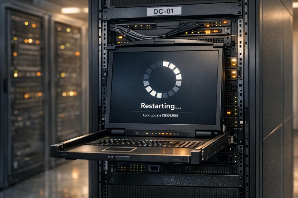 Microsoft April update causes Windows Server reboot issues